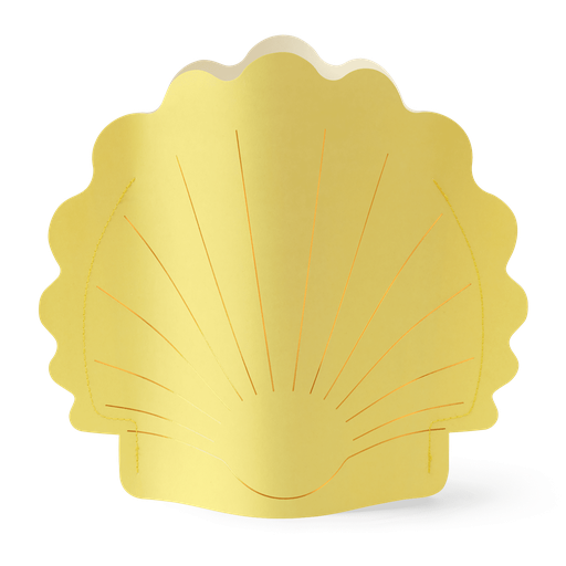 [OPVHEY-19] PAPER VASE HERA (YELLOW)