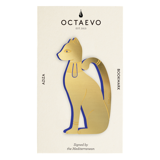 [OBMAZ-19] BOOKMARK AZIZA (Brass)
