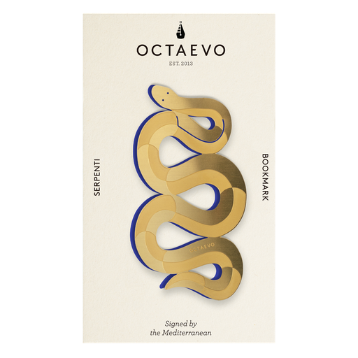 [OBMSE-19] BOOKMARK SERPENTI (Brass)