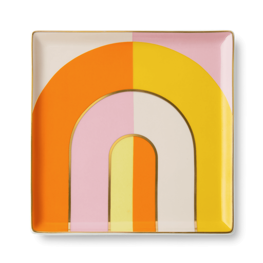 [OCTRAO-20] CERAMIC TRAY RIVIERA (ARCH) ORANGE