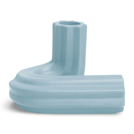 [OCHLB-21] CANDLE HOLDER TEMPLO (Light blue)