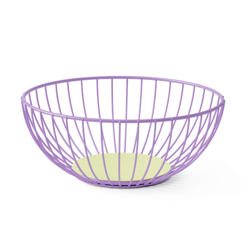 [OIBLI-20] BASKET IRIS LARGE (LILAC/LIME)