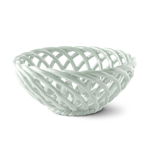 [OSICLM-21] BASKET SICILIA LARGE - LIGHT MINT