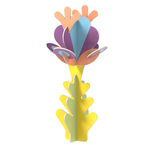 [OEFPS4-21] FLOWER PAPER SCULPTURE 4