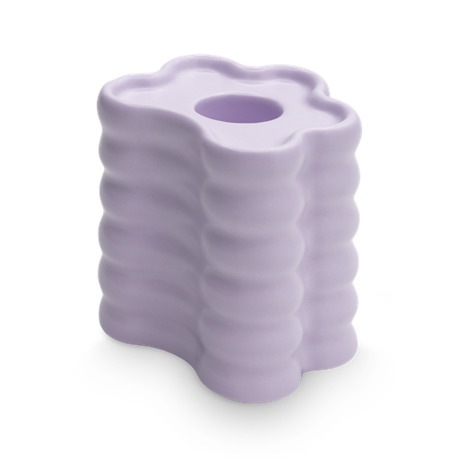 [OCHFLI-22] CANDLE HOLDER FLORA LARGE (LILAC)