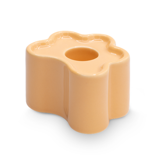 [OCHFTA-22] CANDLE HOLDER FLORA SMALL (TANGERINE)