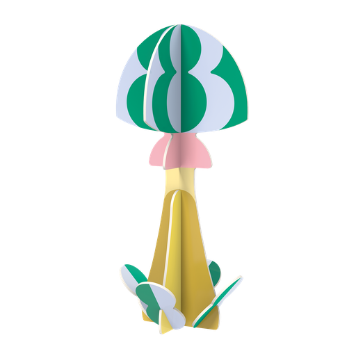 [OMPS4-22] MUSHROOM PAPER SCULPTURE 4