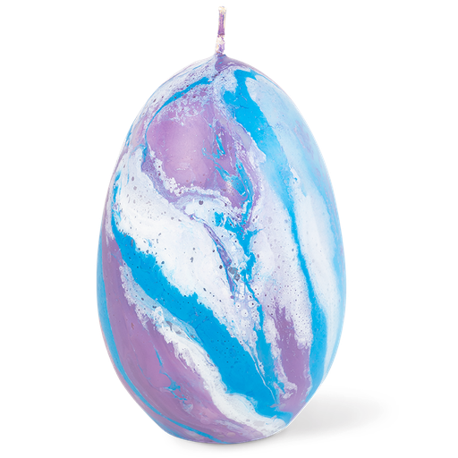 [OCCABL-23] OLIMPO MARBLE CANDLE BLUE / LILAC