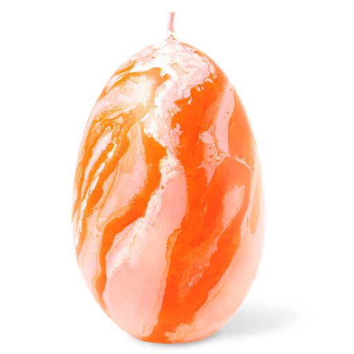 [OCCAOP-23] OLIMPO MARBLE CANDLE ORANGE / PINK