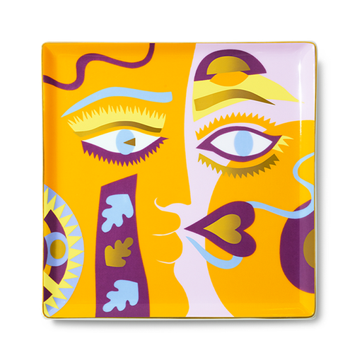 [OCACJO-23] CERAMIC TRAY CLAIRE JOHNSON ORANGE