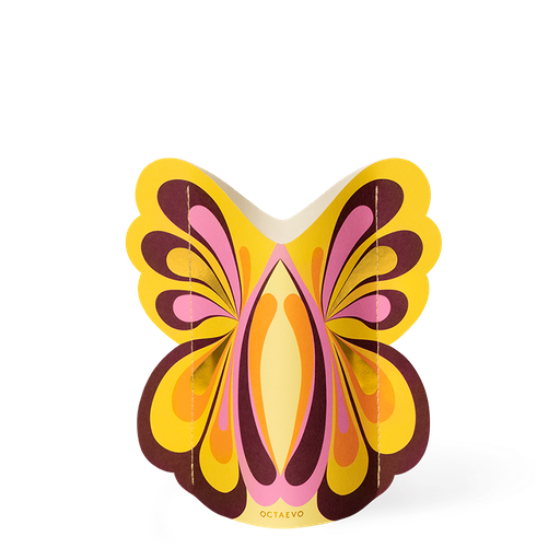 [OMPVBU-24] MINI PAPER VASE BUTTERFLY