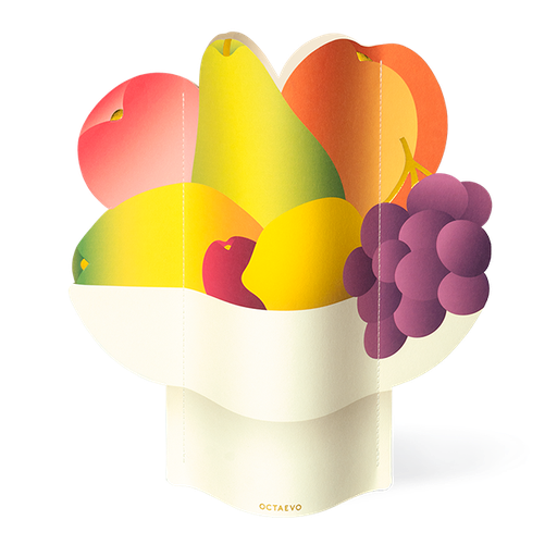 [OPVFB-24] PAPER VASE FRUIT BOWL